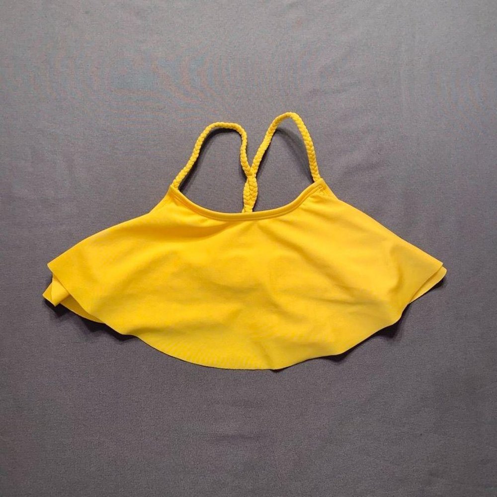 Old Navy Yellow Rope Bikini Top-Medium (8)